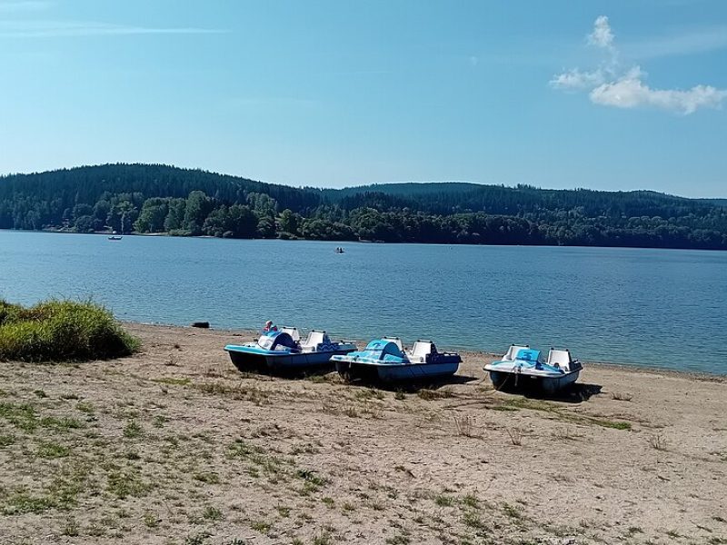 Strand in Frymburk: entspannter Badetag am Lipno-See