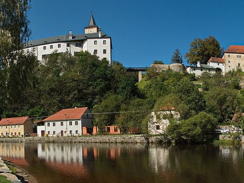 Burg Rožmberk: Rosenberger, Weiße Frau und Moldaublick