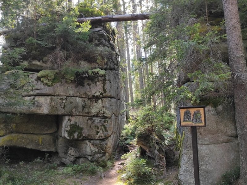 Medvědí stezka: Abenteuer zwischen Granitfelsen und Böhmerwald
