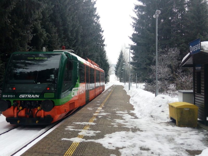 Ovesná mit der Bahn: Der schönste Einstieg in den Bärensteig