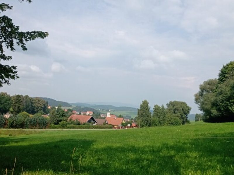 Hořice na Šumavě: Historischer Ortskern zwischen Lipno und Český Krumlov