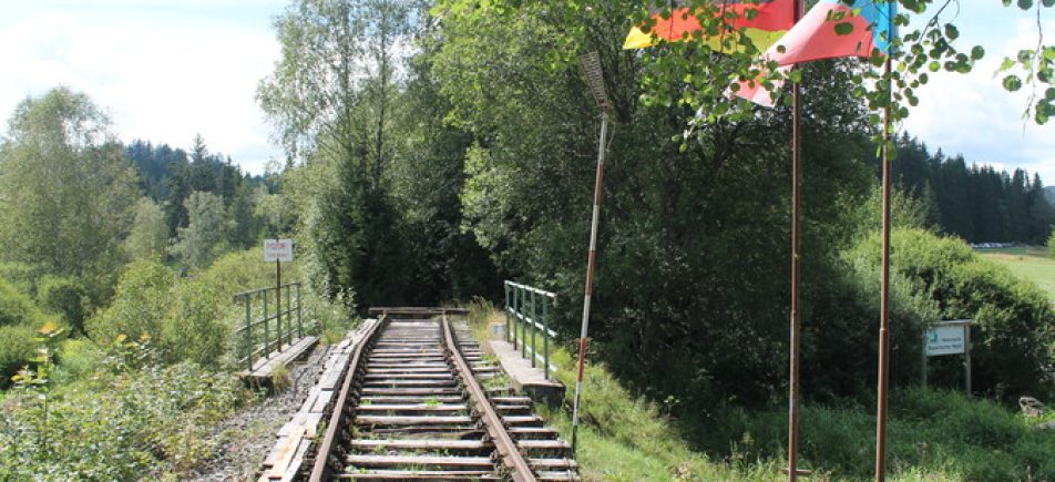 Nové Údolí: Die kürzeste internationale Eisenbahn der Welt